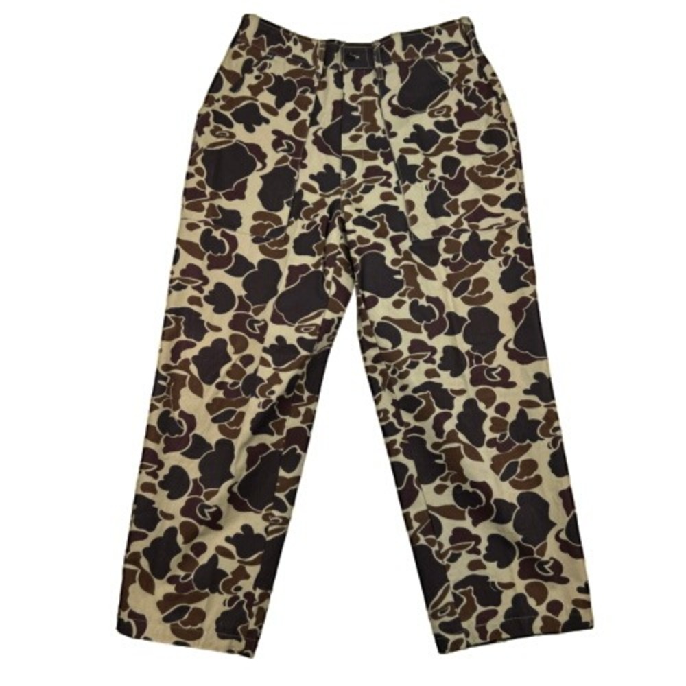 Winchester Pants Mens Medium Camo Hunting Outdoor Cotton Brown Beige USA‎
